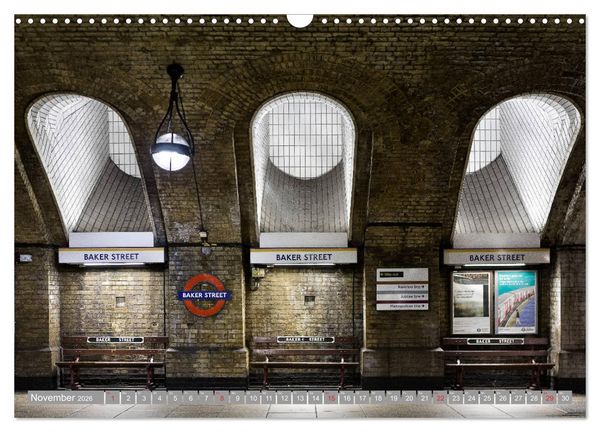 Produktbild: London Sehensw&uuml;rdigkeiten (Wandkalender 2026 DIN A3 quer), CALVENDO Monatskalender
