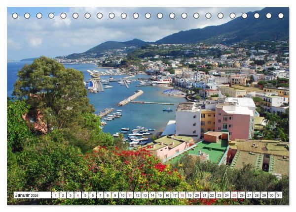 Produktbild: Ischia - Italiens Trauminsel (Tischkalender 2026 DIN A5 quer), CALVENDO Monatskalender