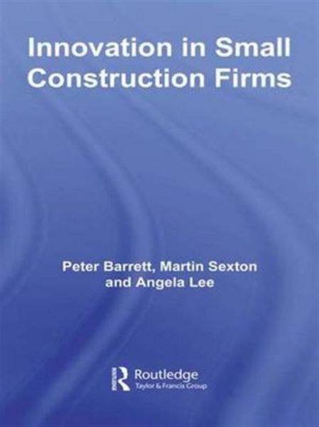 Produktbild: Innovation in Small Construction Firms