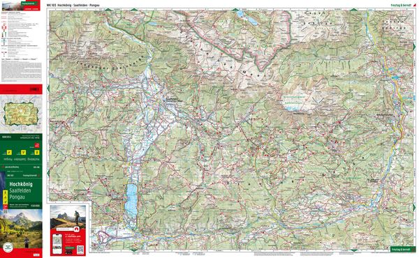 Produktbild: Freytag & berndt Wanderkarte WK 103 Hochk&ouml;nig, Saalfelden - Pongau 1:50.000