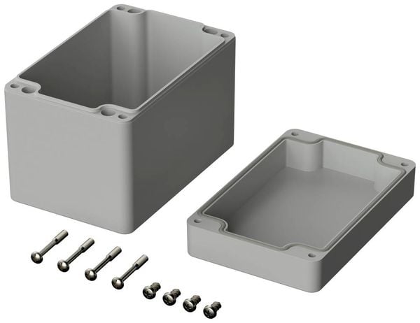 Produktbild: Bopla EUROMAS M 230 02230000 Industrie-Geh&auml;use 120 x 80 x 90 Polycarbonat Lichtgrau (RAL 7035) 1 St.