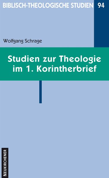 Produktbild: Studien zur Theologie im 1. Korintherbrief