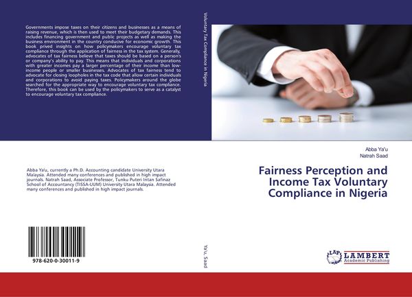 Produktbild: Fairness Perception and Income Tax Voluntary Compliance in Nigeria