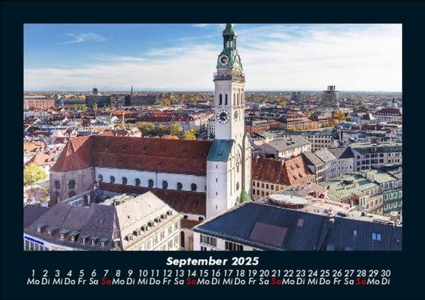 Produktbild: St&auml;dte aus Bayern 2025 Fotokalender DIN A5