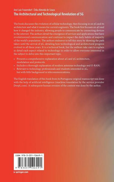 Produktbild: The Architectural and Technological Revolution of 5G