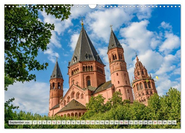 Produktbild: Mainz - Lebensfreude in RheinKultur (Wandkalender 2026 DIN A3 quer), CALVENDO Monatskalender