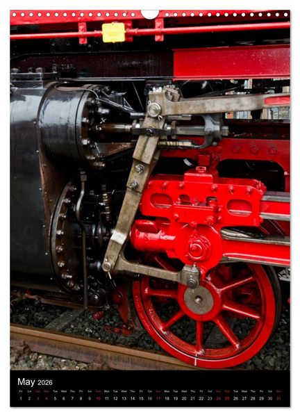 Produktbild: Steam Locomotive 01 150 / UK-Version (Wall Calendar 2026 DIN A3 portrait), CALVENDO 12 Month Wall Calendar
