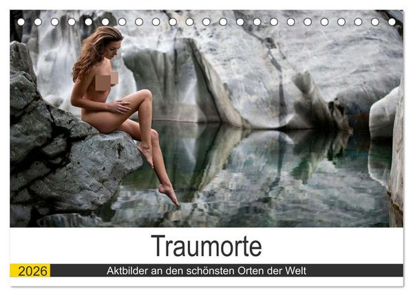 Produktbild: Traumorte (Tischkalender 2026 DIN A5 quer), CALVENDO Monatskalender