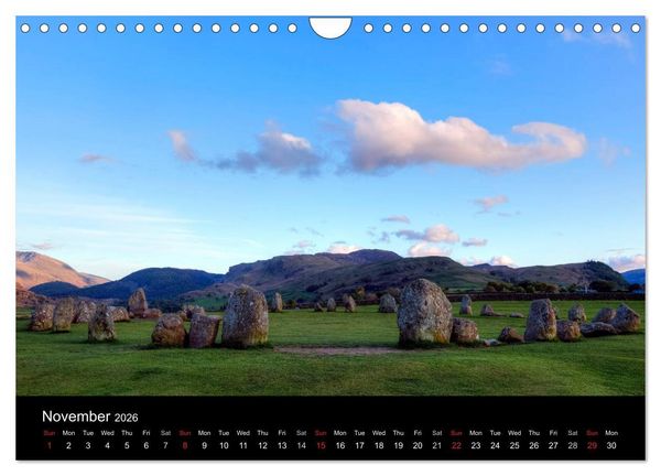 Produktbild: Cumbria - Lake District (Wall Calendar 2026 DIN A4 landscape), CALVENDO 12 Month Wall Calendar