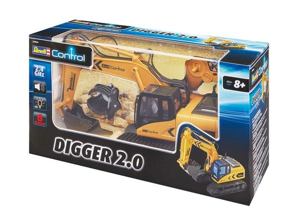 Produktbild: RC Bagger Digger 2.0, Revell Control Ferngesteuertes Auto