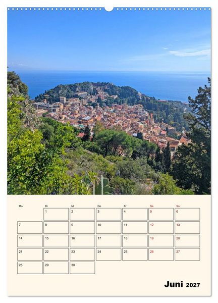 Produktbild: Taormina - &Auml;tna, Meer und antike Steine (Wandkalender 2027 DIN A2 hoch), CALVENDO Monatskalender