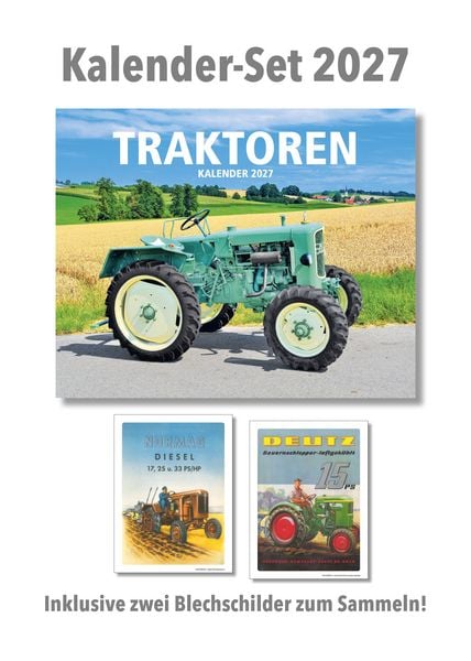 Produktbild: Traktoren Kalender 2027