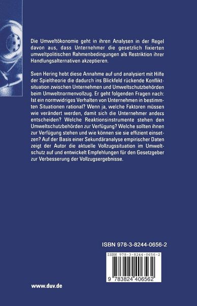 Produktbild: Unternehmen und Beh&ouml;rden in der Konfliktsituation Umweltschutz