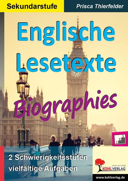 Produktbild: Englische Lesetexte / Biographies