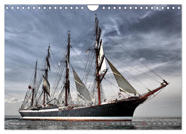 Produktbild: Gro&szlig;segler (Wandkalender 2026 DIN A4 quer), CALVENDO Monatskalender