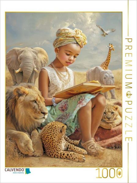 CALVENDO Puzzle Erzähle mir eine Geschichte | 1000 Teile Lege-Größe 64x48cm Foto-Puzzle für glückliche Stunden