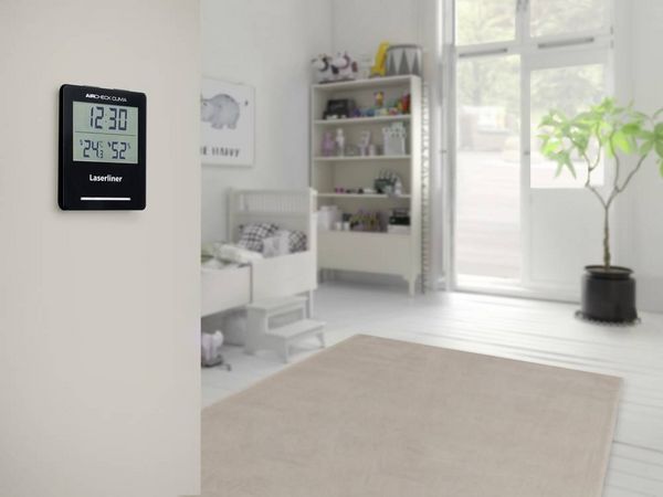 Produktbild: Laserliner AirCheck Clima Luftfeuchtemessger&auml;t (Hygrometer) 1% rF 99% rF