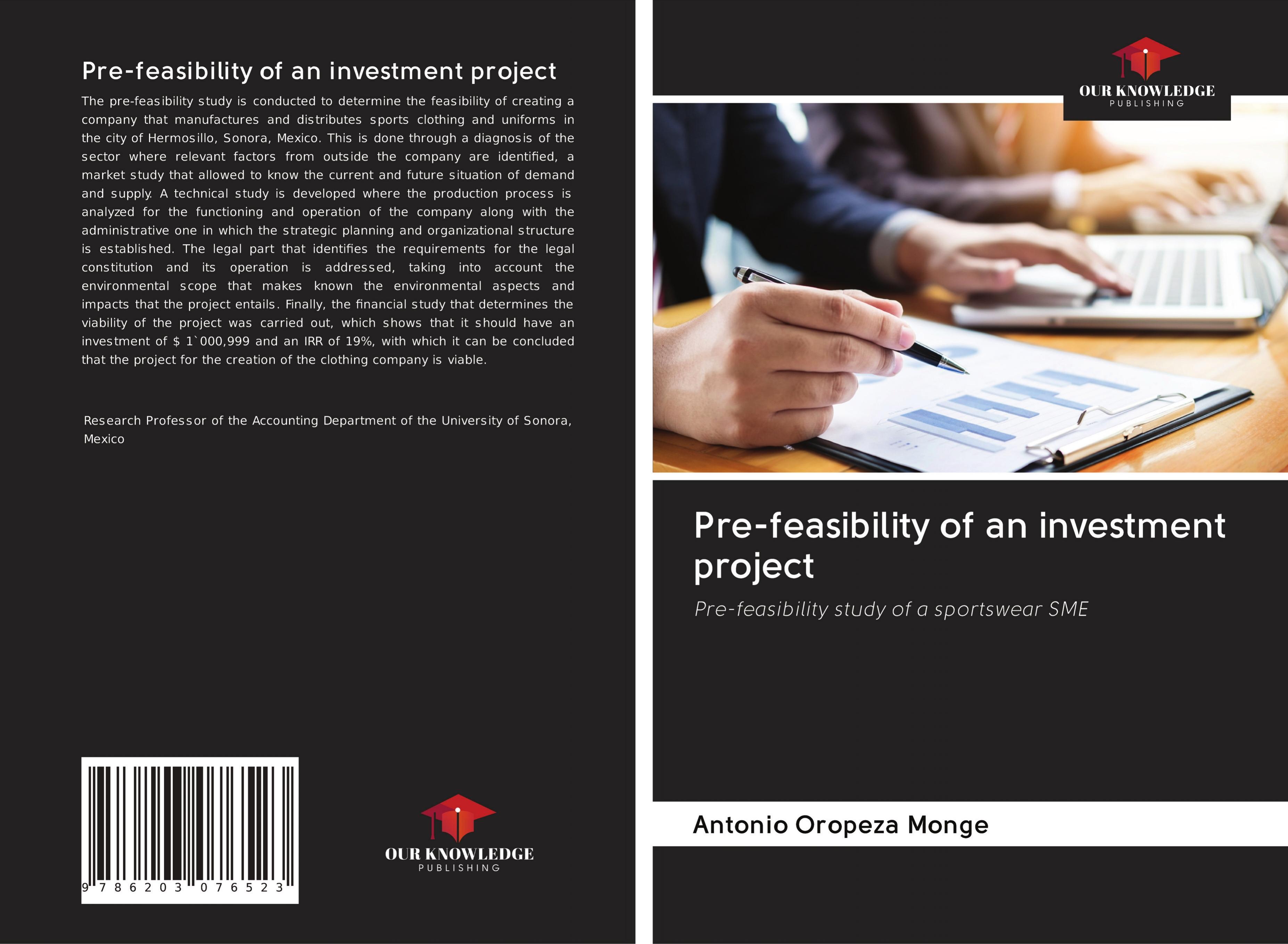 Produktbild: Pre-feasibility of an investment project