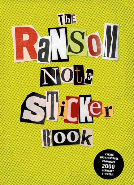 Produktbild: The Ransom Note Sticker Book