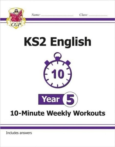 Produktbild: KS2 Year 5 English 10-Minute Weekly Workouts