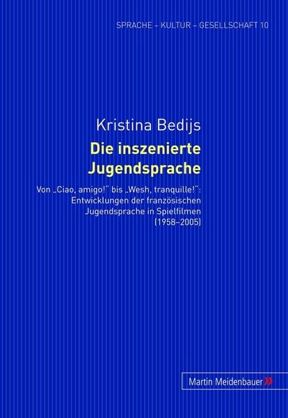 Produktbild: Die inszenierte Jugendsprache