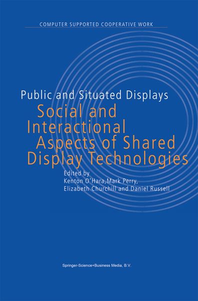 Produktbild: Public and Situated Displays