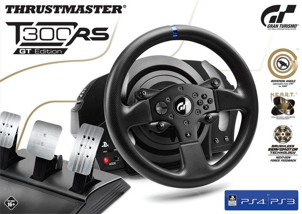 THRUSTMASTER T300 RS Racing Wheel GT Edition für PS4