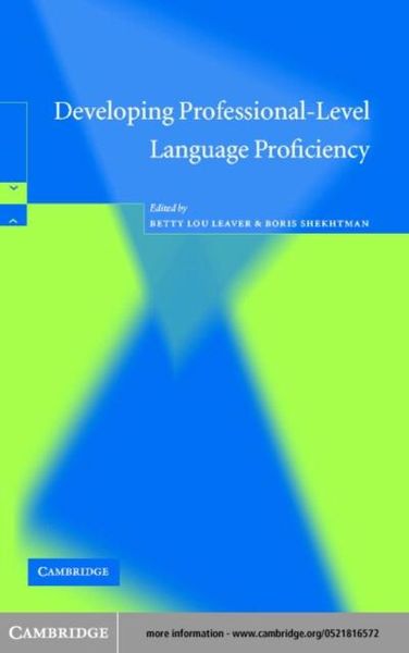 Produktbild: Developing Professional-Level Language Proficiency