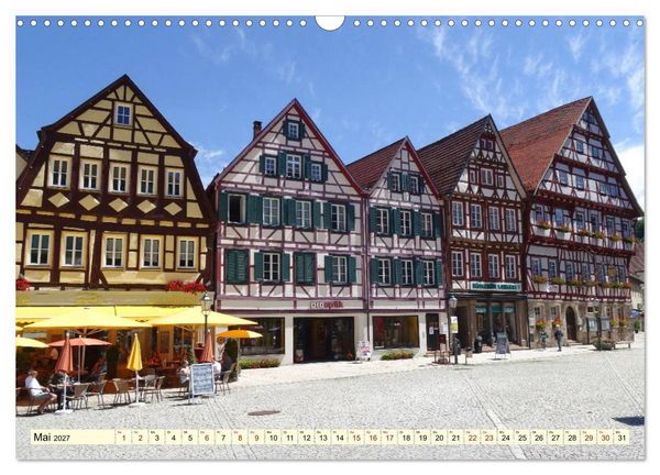 Produktbild: Unterwegs in Bad Urach (Wandkalender 2027 DIN A3 quer), CALVENDO Monatskalender