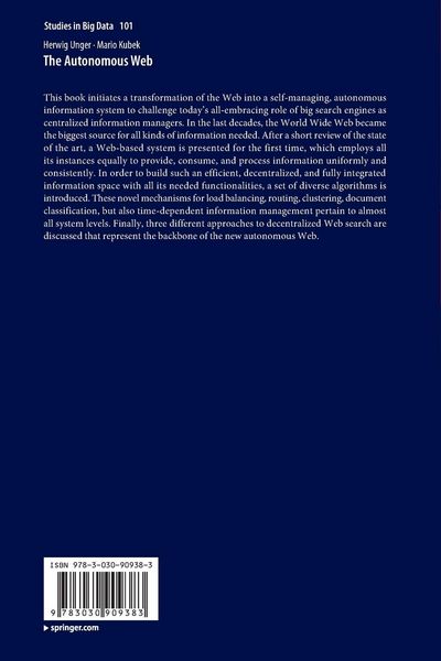 Produktbild: The Autonomous Web
