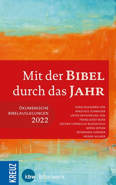 Produktbild: Mit der Bibel durch das Jahr 2022