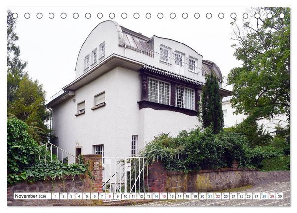 Produktbild: Jugendstil - Darmstadt (Tischkalender 2026 DIN A5 quer), CALVENDO Monatskalender