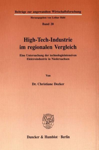 High-Tech-Industrie im regionalen Vergleich.