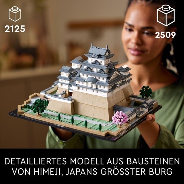LEGO Architecture 21060 Burg Himeji Set, Modellbausatz für Erwachsene