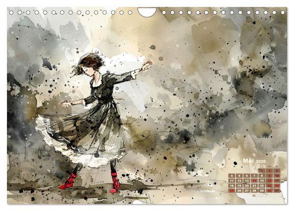 Produktbild: Zwischen Traum und Trag&ouml;die (Wandkalender 2026 DIN A4 quer), CALVENDO Monatskalender