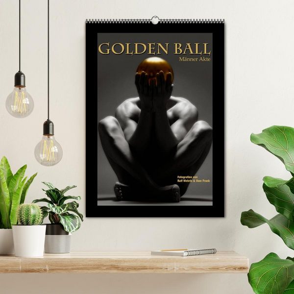 Produktbild: Golden Ball - M&auml;nner Akte (Wandkalender 2026 DIN A2 hoch), CALVENDO Monatskalender