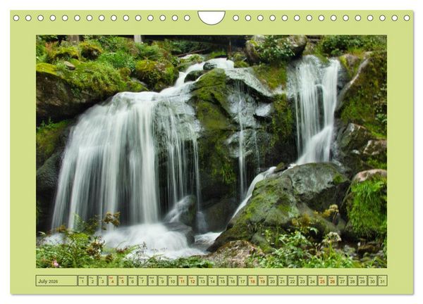 Produktbild: Wonderful Black Forest (Wall Calendar 2026 DIN A4 landscape), CALVENDO 12 Month Wall Calendar