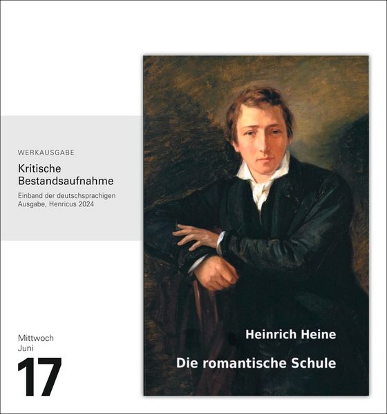 Produktbild: Literatur Tagesabrei&szlig;kalender 2026 - Kulturkalender - Autoren, Werke, H&ouml;rb&uuml;cher