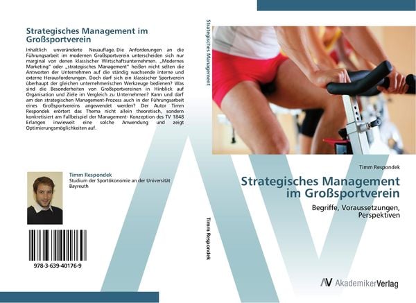 Produktbild: Strategisches Management im Gro&szlig;sportverein