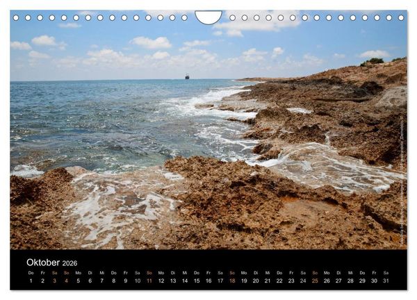 Produktbild: Zypern &ndash; Cyprus &ndash; Kypros (Wandkalender 2026 DIN A4 quer), CALVENDO Monatskalender