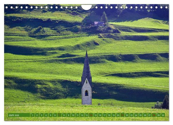 Produktbild: Kirchturmspitzen (Wandkalender 2026 DIN A4 quer), CALVENDO Monatskalender