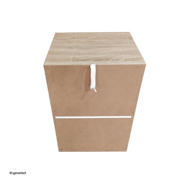 Produktbild: HTI-Living Nachtkommode 4 Schubladen Nina Sonoma Wei&szlig; Nachtkommode 4 Schubladen Nina Sonoma Wei&szlig;
