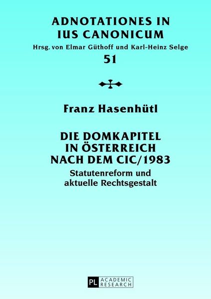 Produktbild: Die Domkapitel in &Ouml;sterreich nach dem CIC/1983