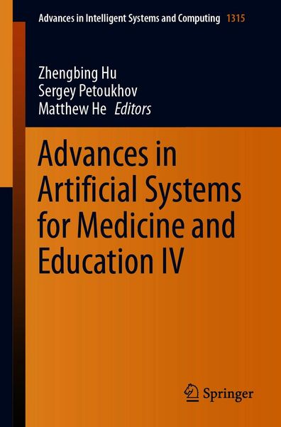Produktbild: Advances in Artificial Systems for Medicine and Education IV