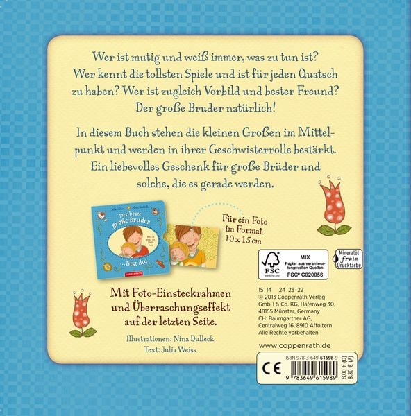 Produktbild: Der beste gro&szlig;e Bruder bist du!