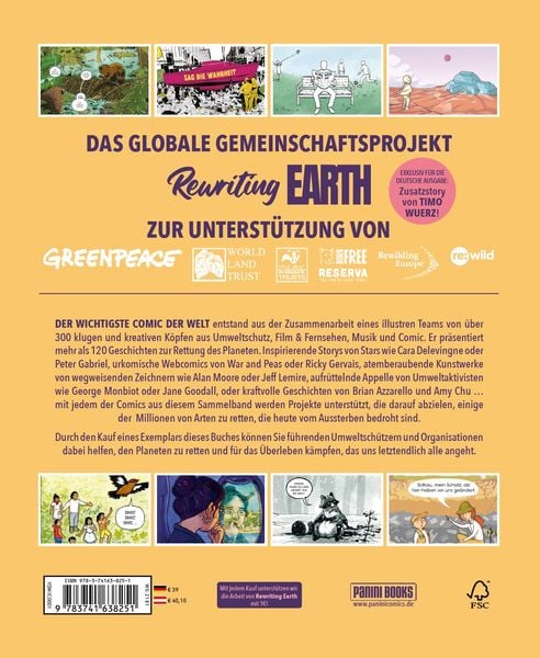 Produktbild: Der wichtigste Comic der Welt. Geschichten zur Rettung des Planeten