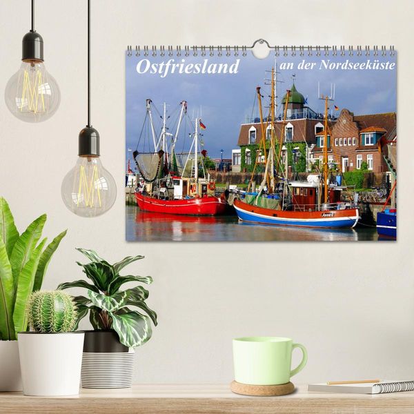 Produktbild: Ostfriesland an der Nordseek&uuml;ste (Wandkalender 2026 DIN A4 quer), CALVENDO Monatskalender
