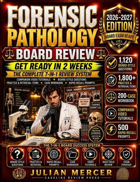 Produktbild: Forensic Pathology Board Review 2026-2027