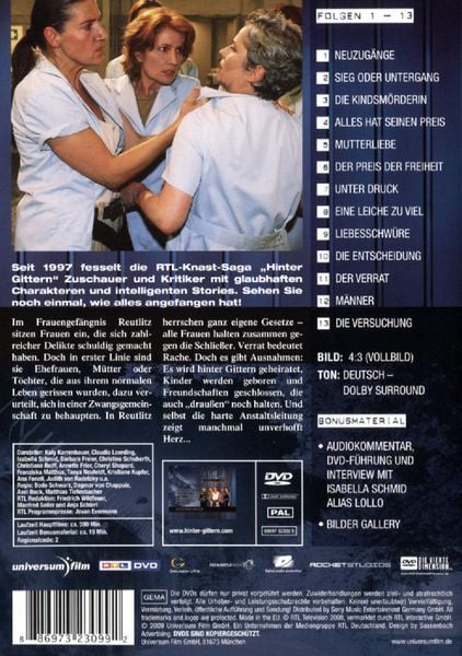 Produktbild: Hinter Gittern - Staffel 1.1 / 01-13 [3 DVDs] (Amaray)