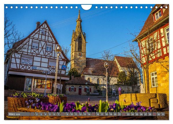 Produktbild: Impressionen aus Leinfelden-Echterdingen 2026 (Wandkalender 2026 DIN A4 quer), CALVENDO Monatskalender